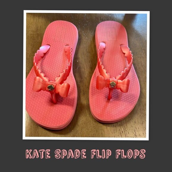 Kate Spade Beach Flip Flops - Picture 1 of 3